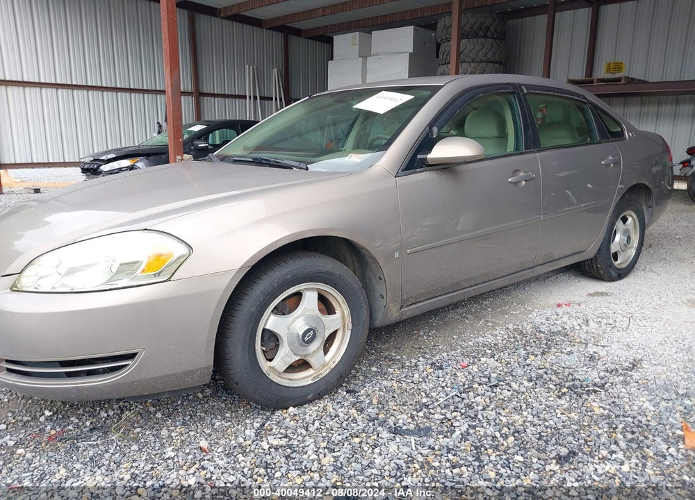 2007 CHEVROLET IMPALA LT VIN: 2G1WT58K679211443