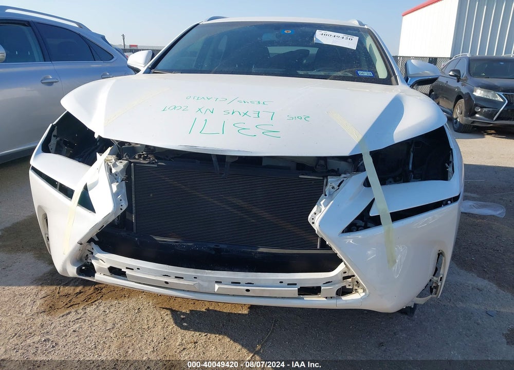 2015 LEXUS NX 200T F SPORT VIN: JTJYARBZ4F2014090
