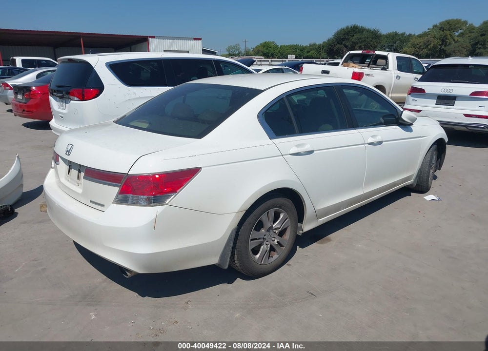 2012 HONDA ACCORD 2.4 SE VIN: 1HGCP2F66CA206343