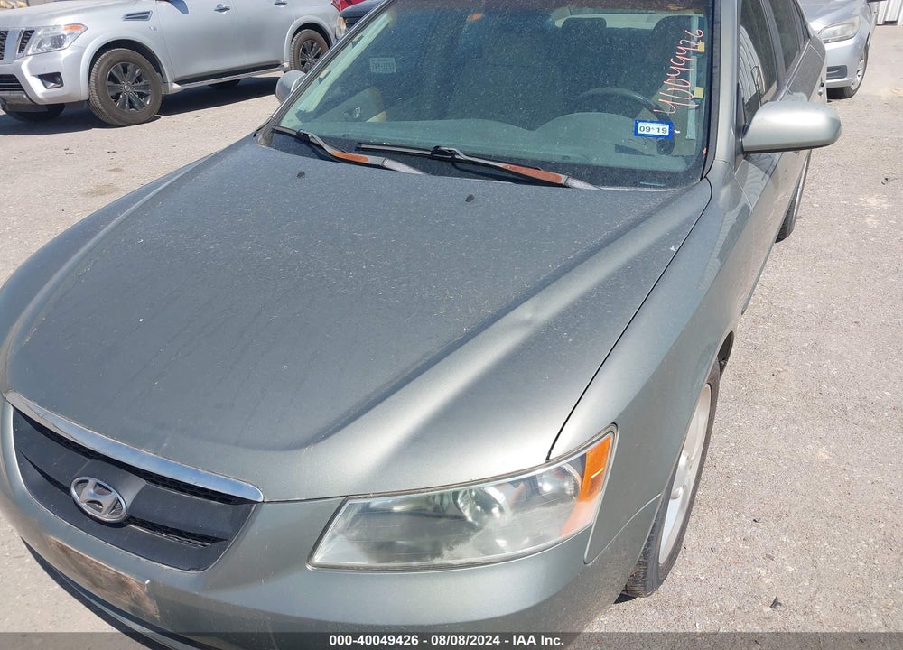 2007 HYUNDAI SONATA VIN: 5NPEU46F97H215922