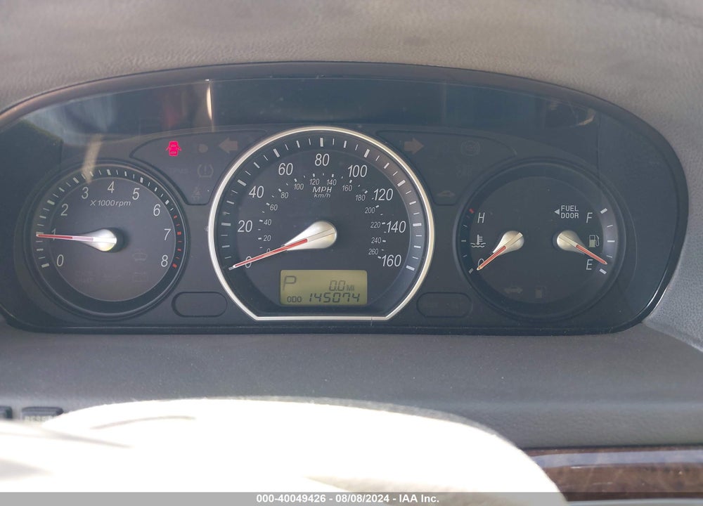 2007 HYUNDAI SONATA VIN: 5NPEU46F97H215922