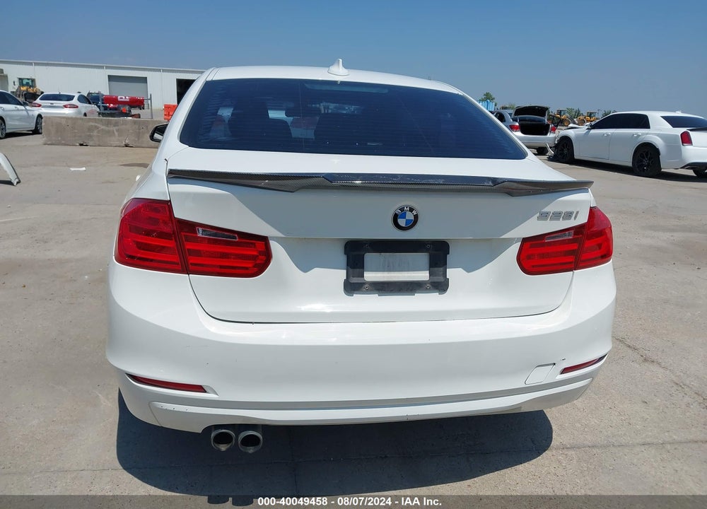 2013 BMW 328I VIN: WBA3A5C56DF358072