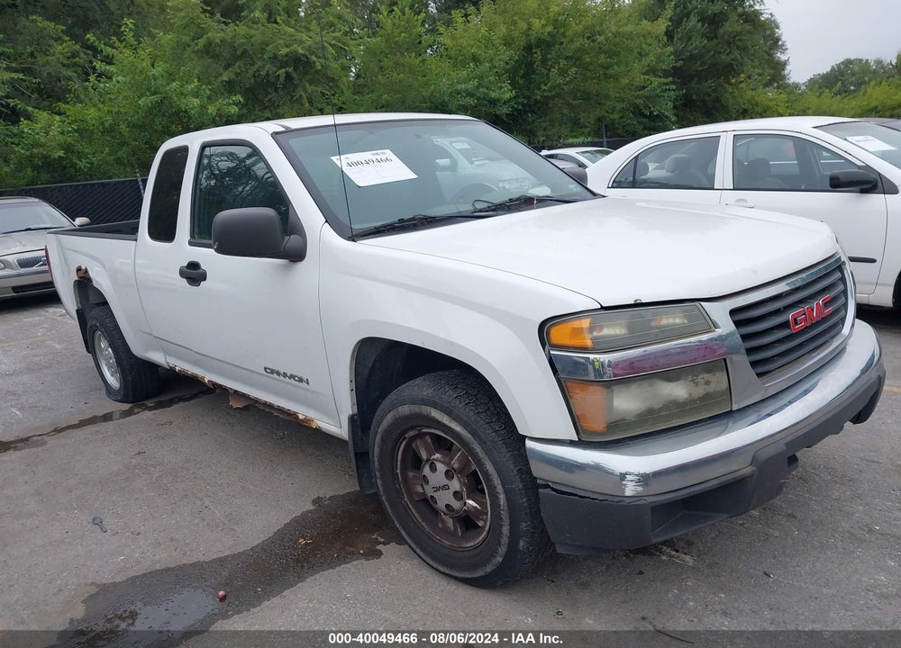 2005 GMC CANYON SLE VIN: 1GTCS196958288789