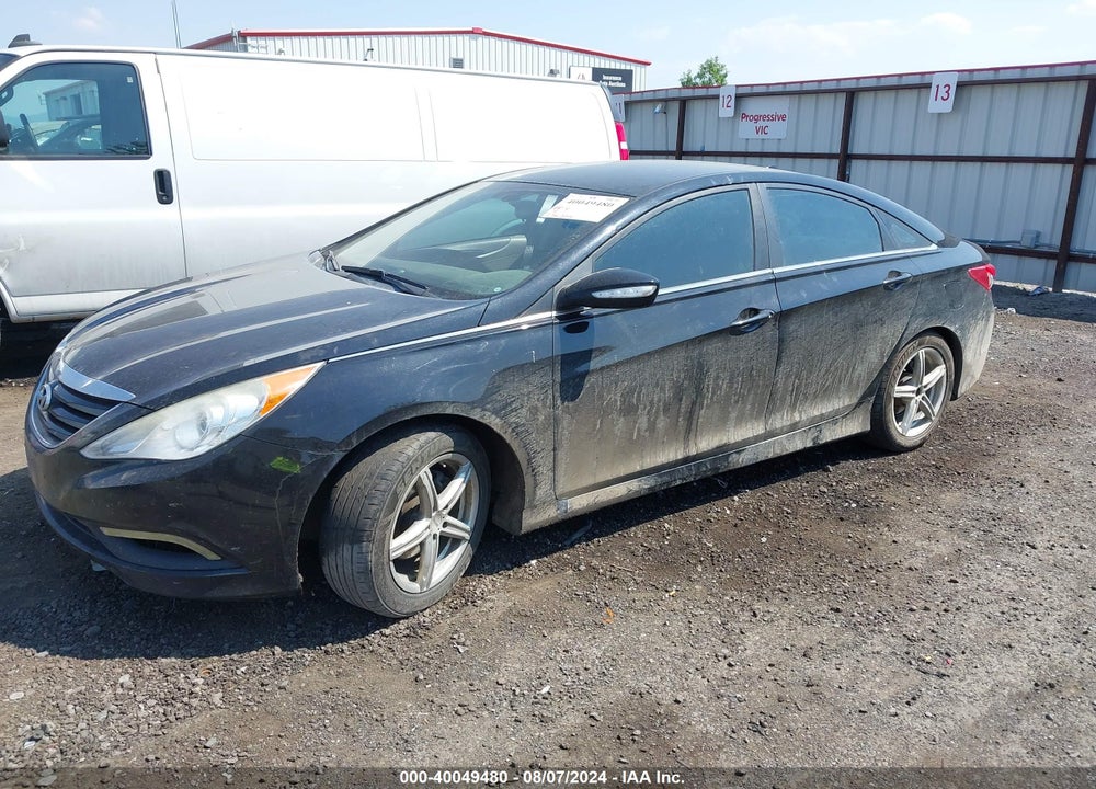 2014 HYUNDAI SONATA GLS VIN: 5NPEB4AC1EH944206