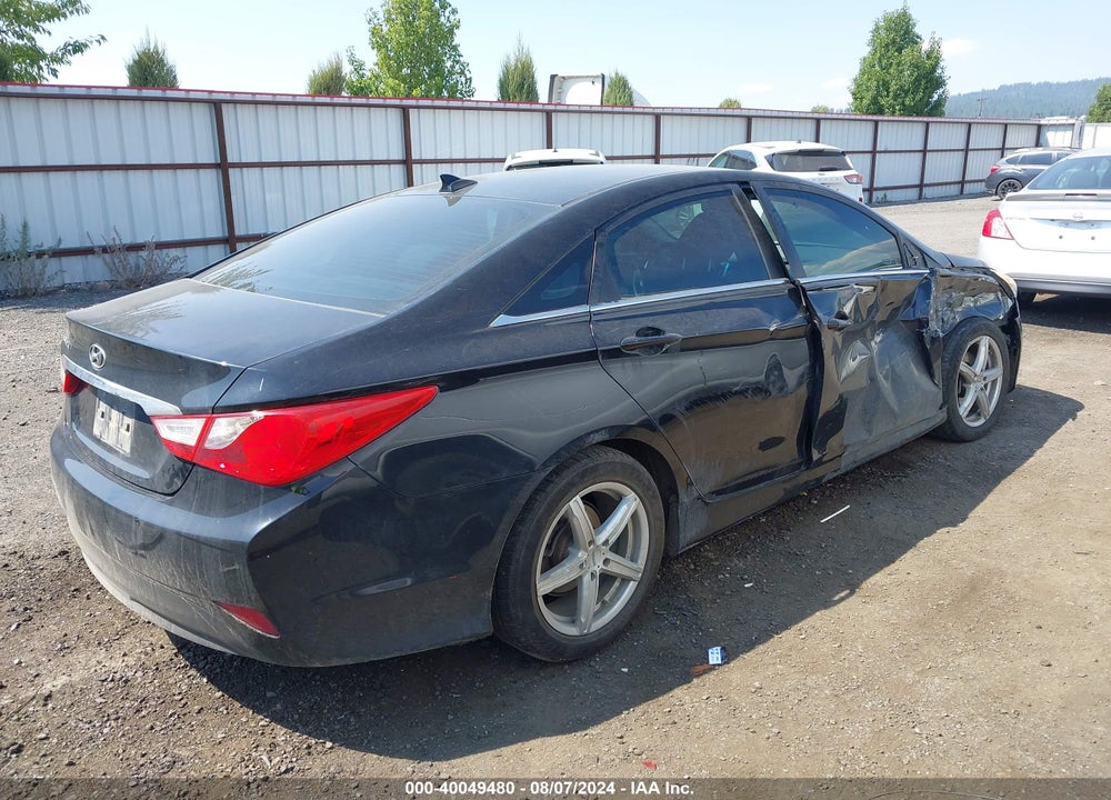 2014 HYUNDAI SONATA GLS VIN: 5NPEB4AC1EH944206
