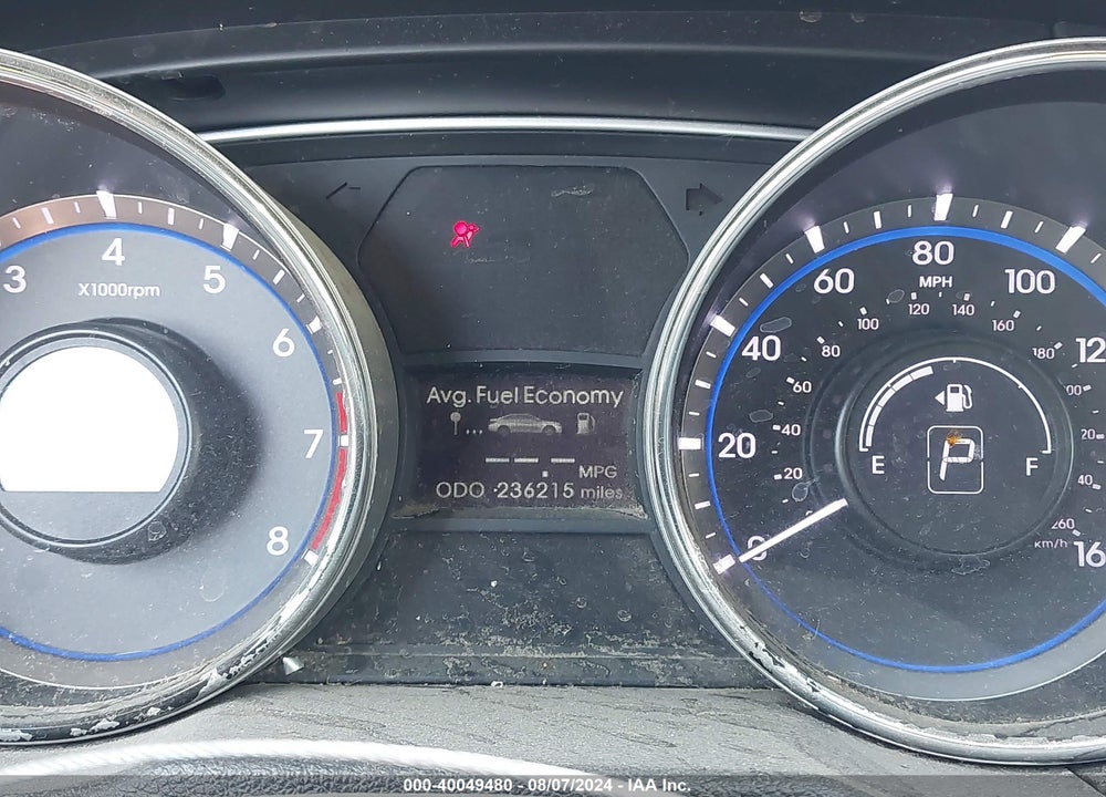 2014 HYUNDAI SONATA GLS VIN: 5NPEB4AC1EH944206