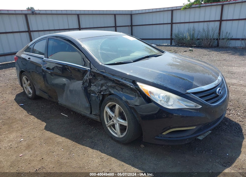 2014 HYUNDAI SONATA GLS VIN: 5NPEB4AC1EH944206