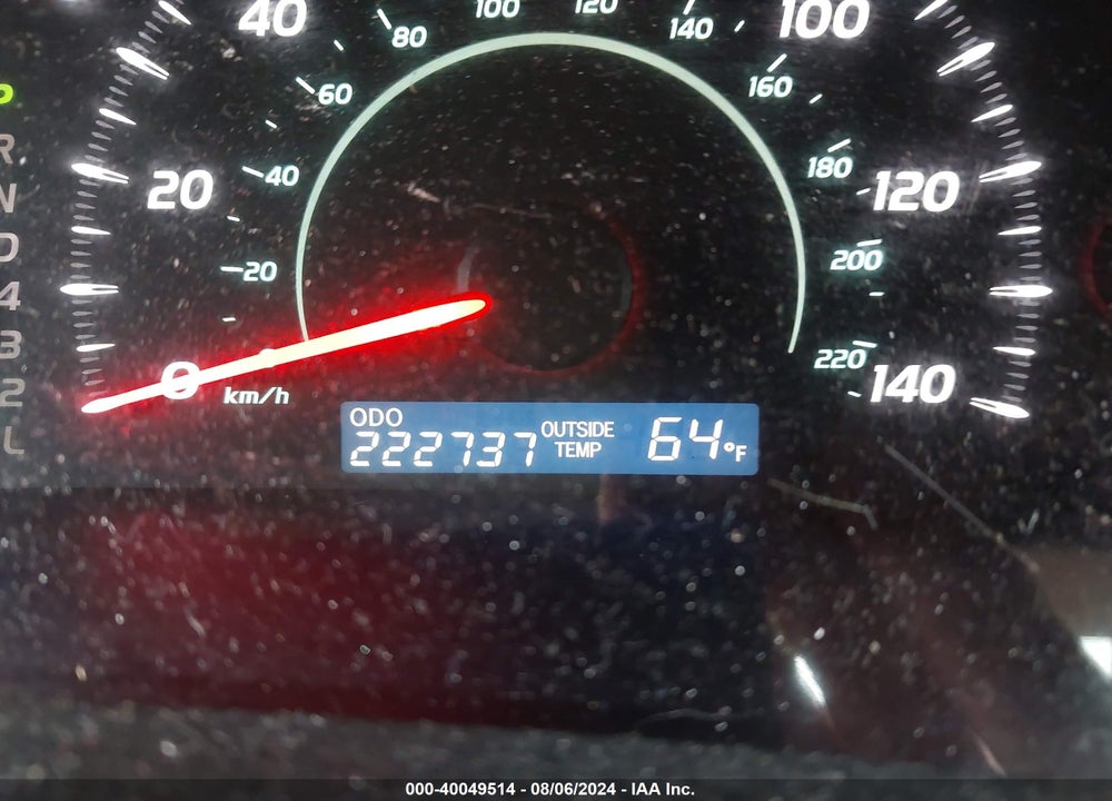 2008 TOYOTA CAMRY LE VIN: 4T4BE46K38R044350