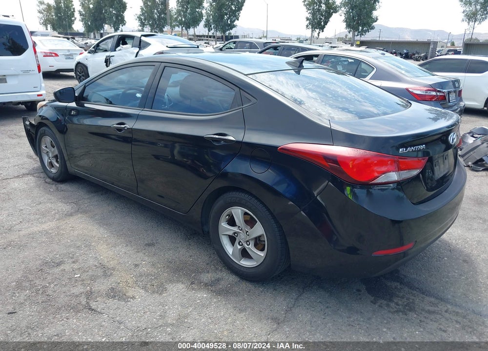 2014 HYUNDAI ELANTRA SE VIN: KMHDH4AE5EU084162