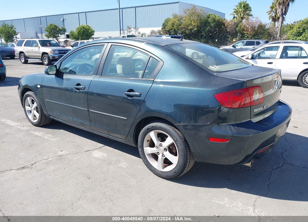 2005 MAZDA 3 I VIN: JM1BK12F751247222