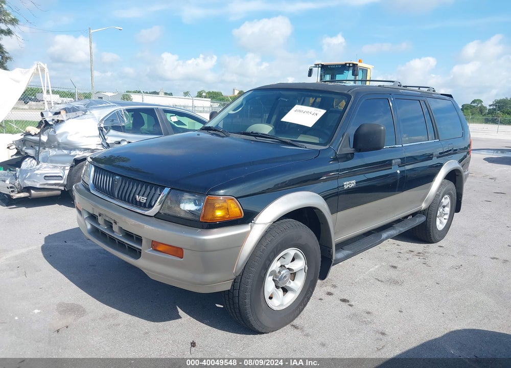 1998 MITSUBISHI MONTERO SPORT VIN: JA4MT31P1WP027501