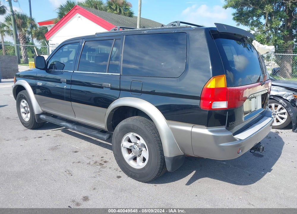 1998 MITSUBISHI MONTERO SPORT VIN: JA4MT31P1WP027501