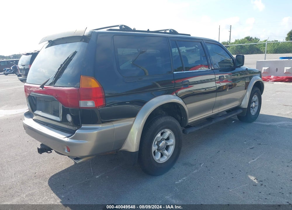 1998 MITSUBISHI MONTERO SPORT VIN: JA4MT31P1WP027501