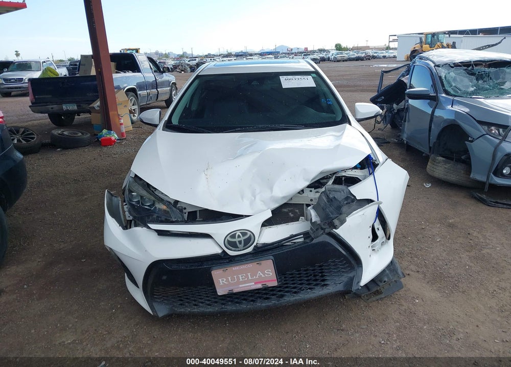 2017 TOYOTA COROLLA SE VIN: 2T1BURHE9HC940896