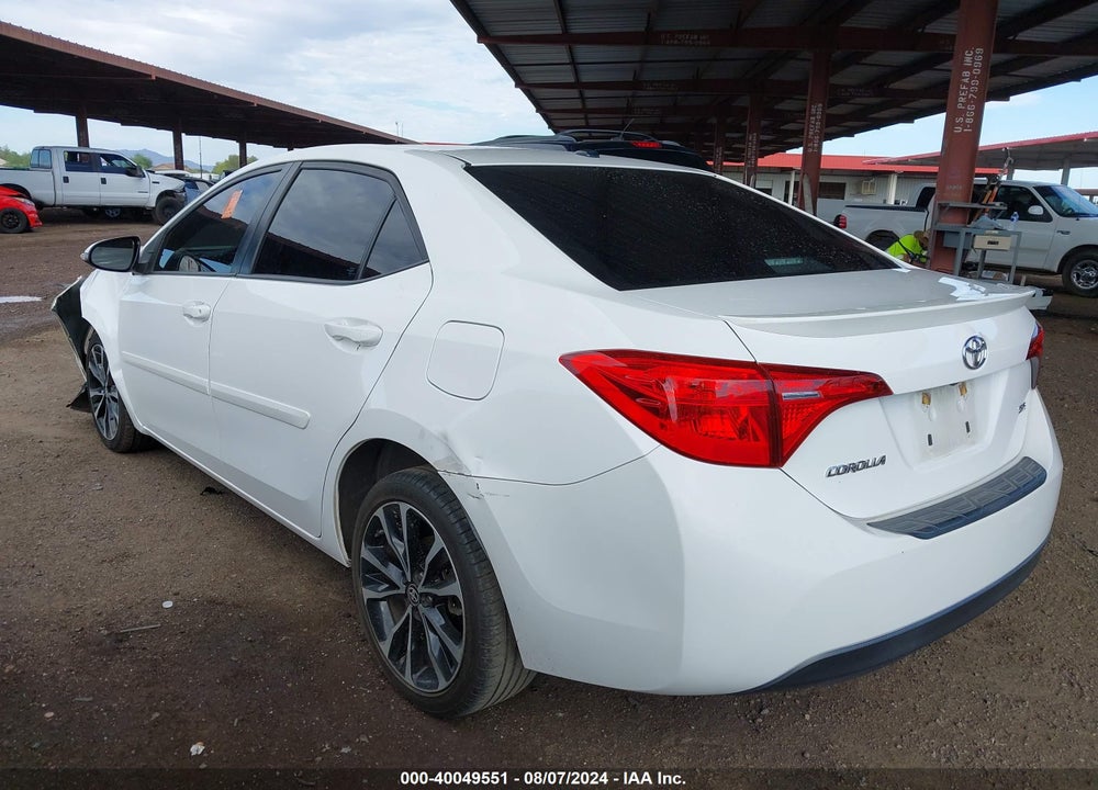 2017 TOYOTA COROLLA SE VIN: 2T1BURHE9HC940896