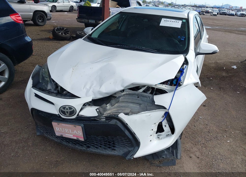 2017 TOYOTA COROLLA SE VIN: 2T1BURHE9HC940896