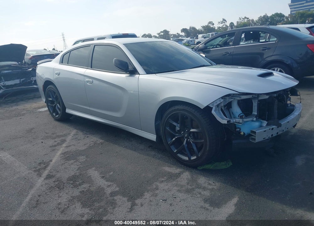 2022 DODGE CHARGER GT RWD VIN: 2C3CDXHG4NH110911