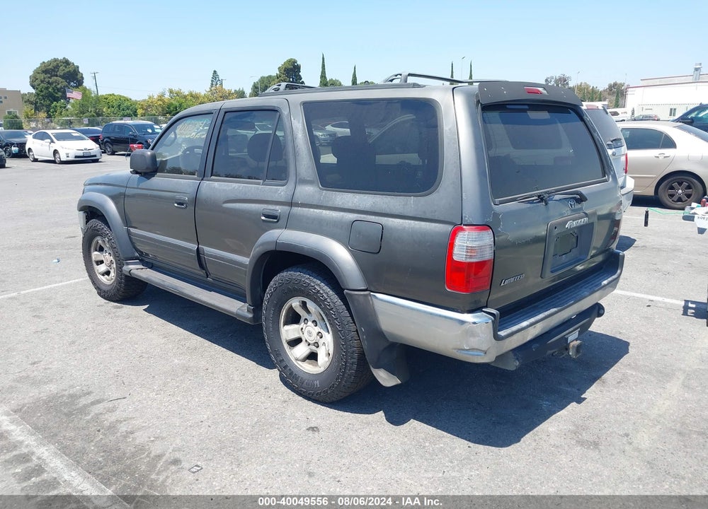 1998 TOYOTA 4RUNNER SR5 V6 LIMITED VIN: JT3GN87R7W0058820