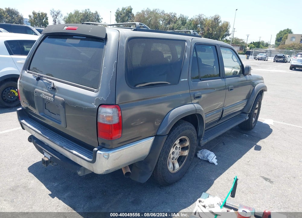 1998 TOYOTA 4RUNNER SR5 V6 LIMITED VIN: JT3GN87R7W0058820
