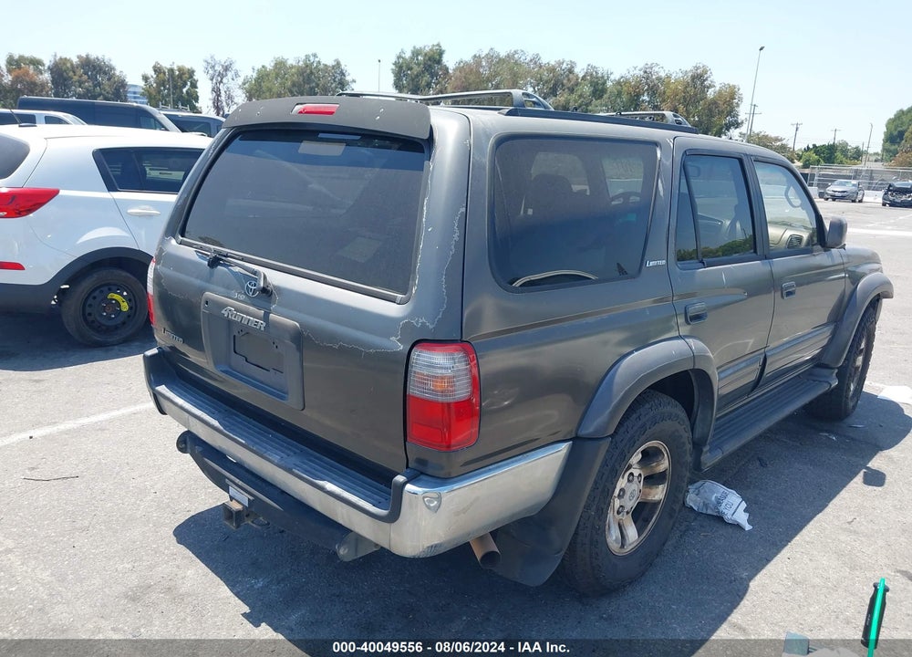 1998 TOYOTA 4RUNNER SR5 V6 LIMITED VIN: JT3GN87R7W0058820
