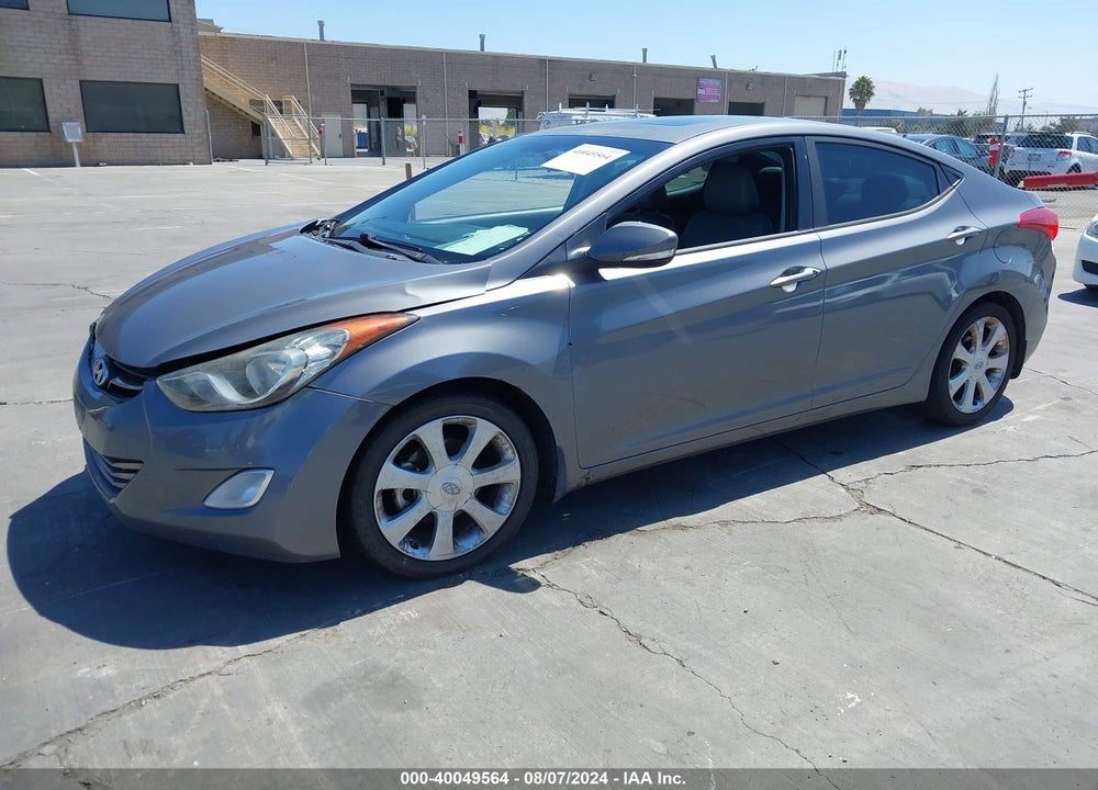 2013 HYUNDAI ELANTRA LIMITED VIN: 5NPDH4AE0DH267210