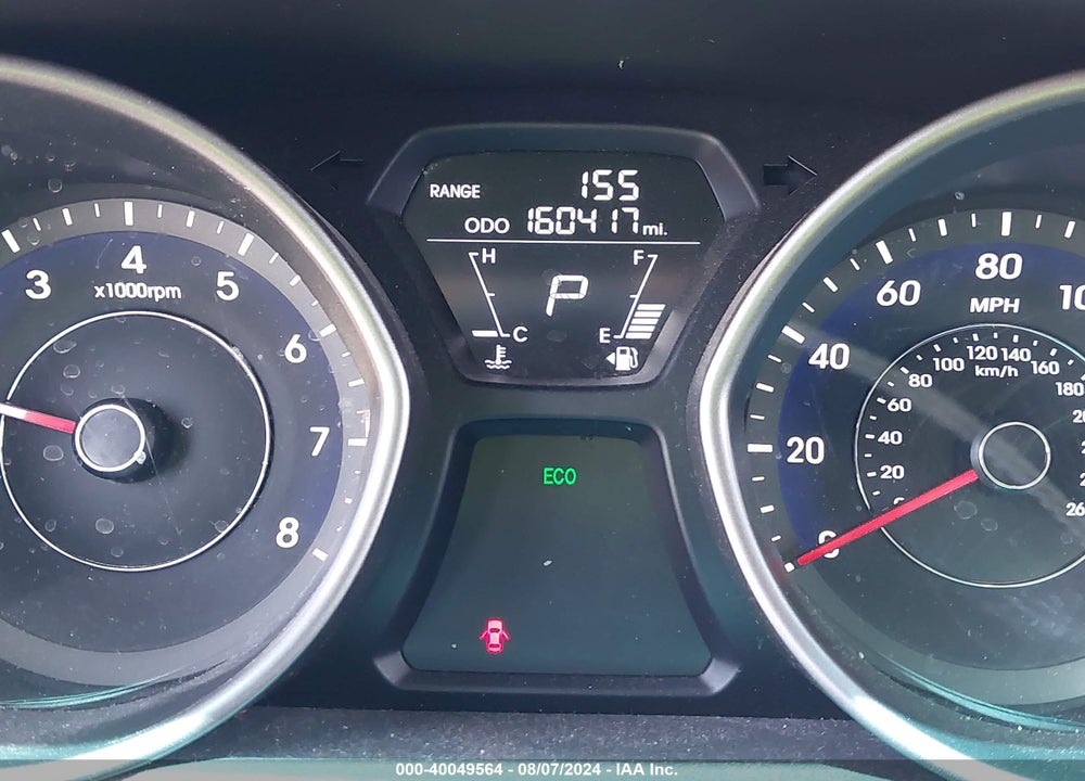 2013 HYUNDAI ELANTRA LIMITED VIN: 5NPDH4AE0DH267210