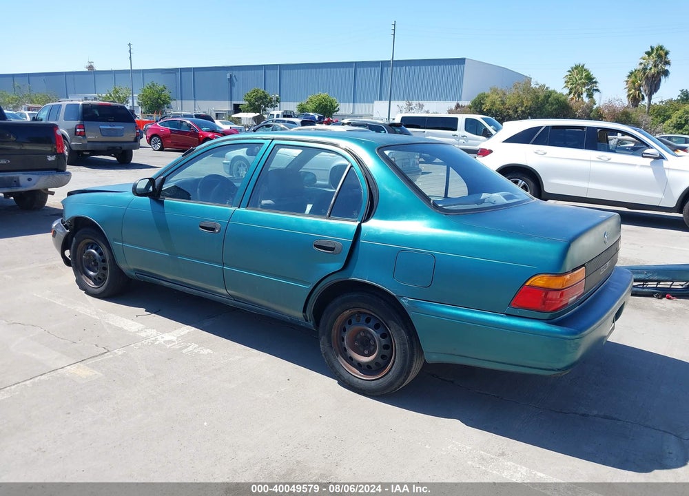1993 TOYOTA COROLLA VIN: JT2AE04E2P0049196