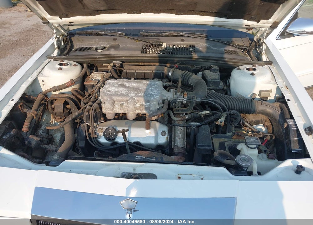 1989 CHRYSLER NEW YORKER C-BODY LANDAU VIN: 1C3BC6630KD600926