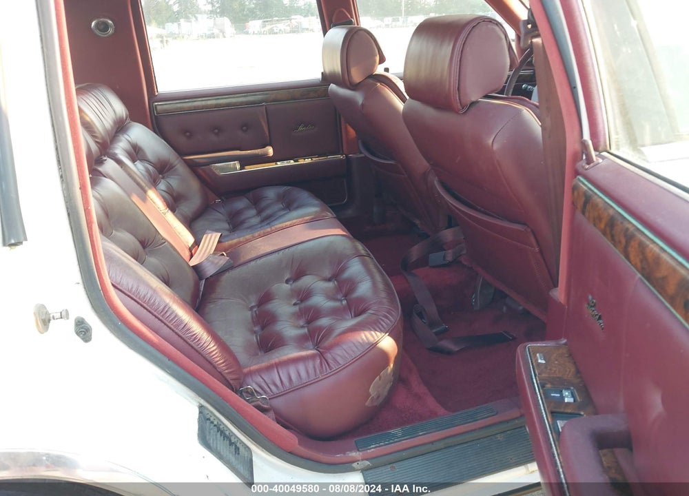 1989 CHRYSLER NEW YORKER C-BODY LANDAU VIN: 1C3BC6630KD600926