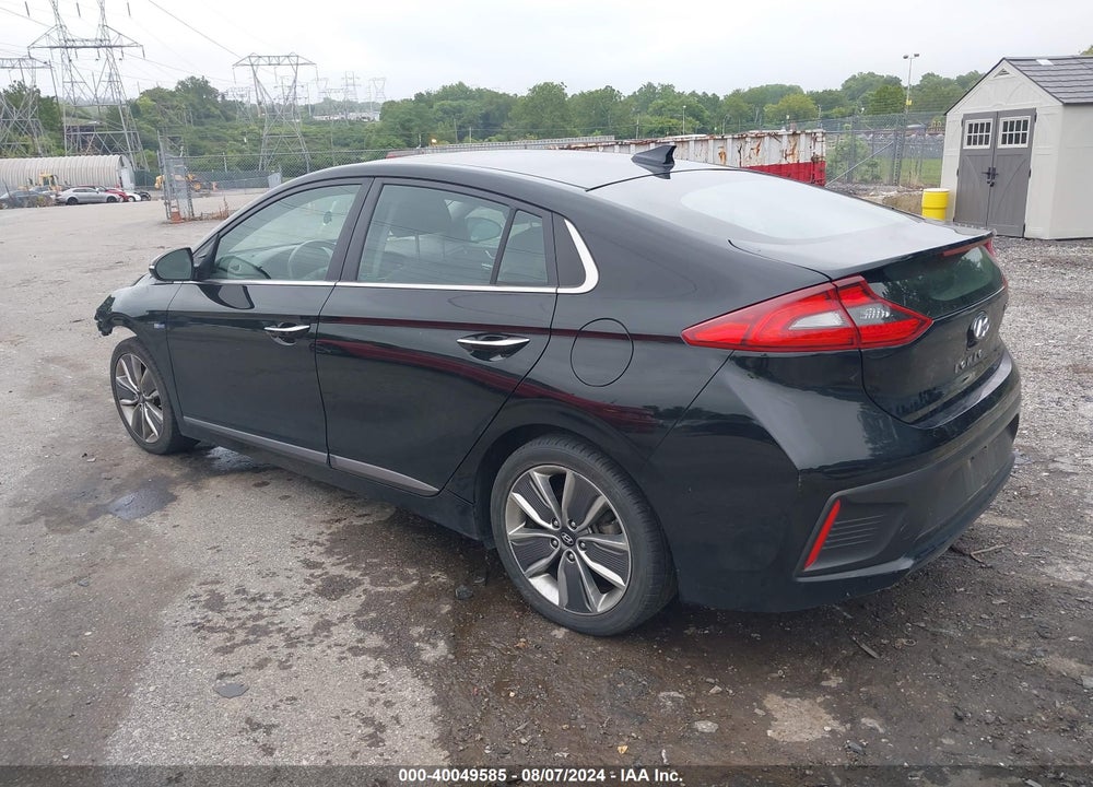 2019 HYUNDAI IONIQ HYBRID LIMITED VIN: KMHC85LC2KU112332