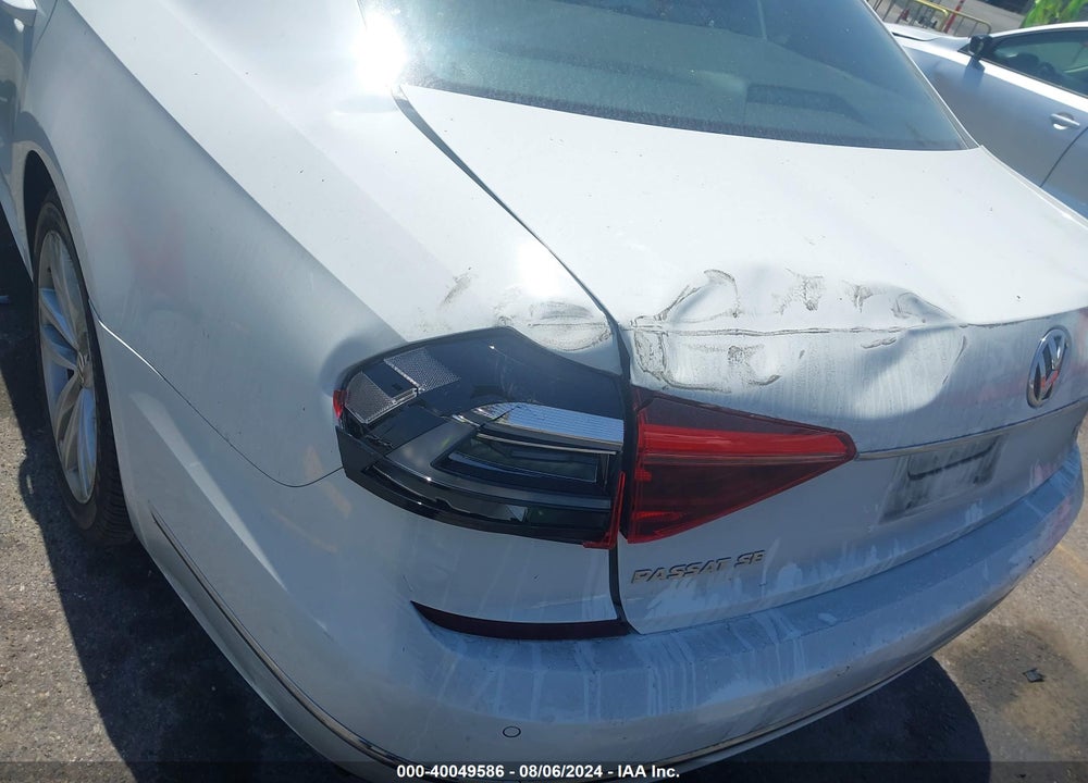 2018 VOLKSWAGEN PASSAT 2.0T SE VIN: 1VWBA7A32JC005513