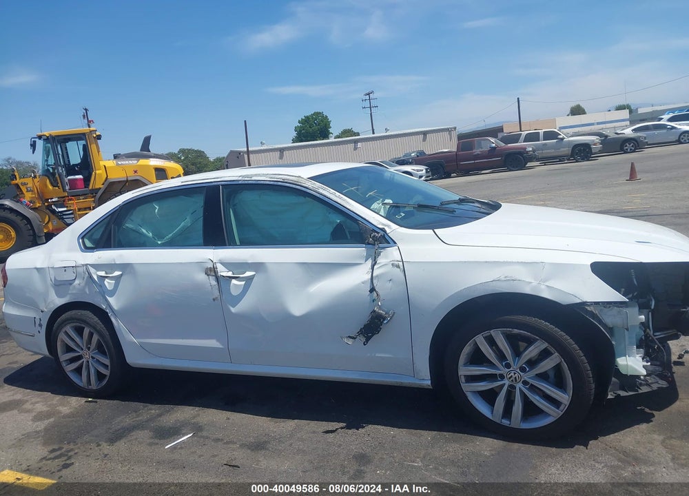 2018 VOLKSWAGEN PASSAT 2.0T SE VIN: 1VWBA7A32JC005513