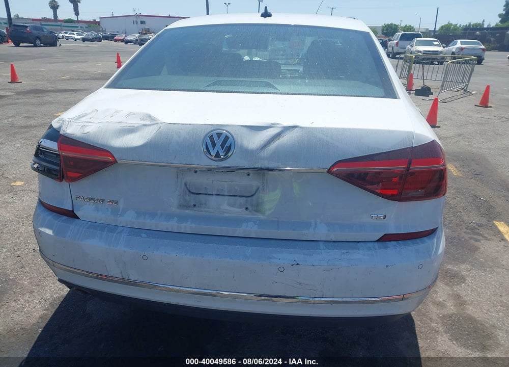 2018 VOLKSWAGEN PASSAT 2.0T SE VIN: 1VWBA7A32JC005513