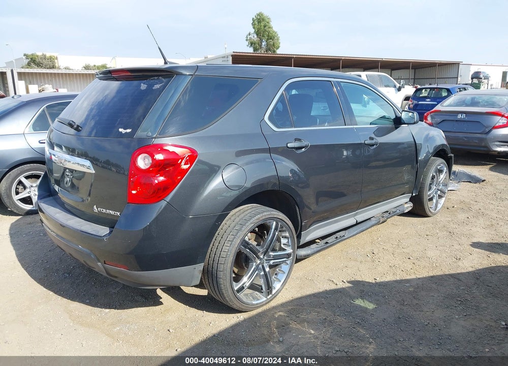 2012 CHEVROLET EQUINOX LS VIN: 2GNALBEKXC1330522