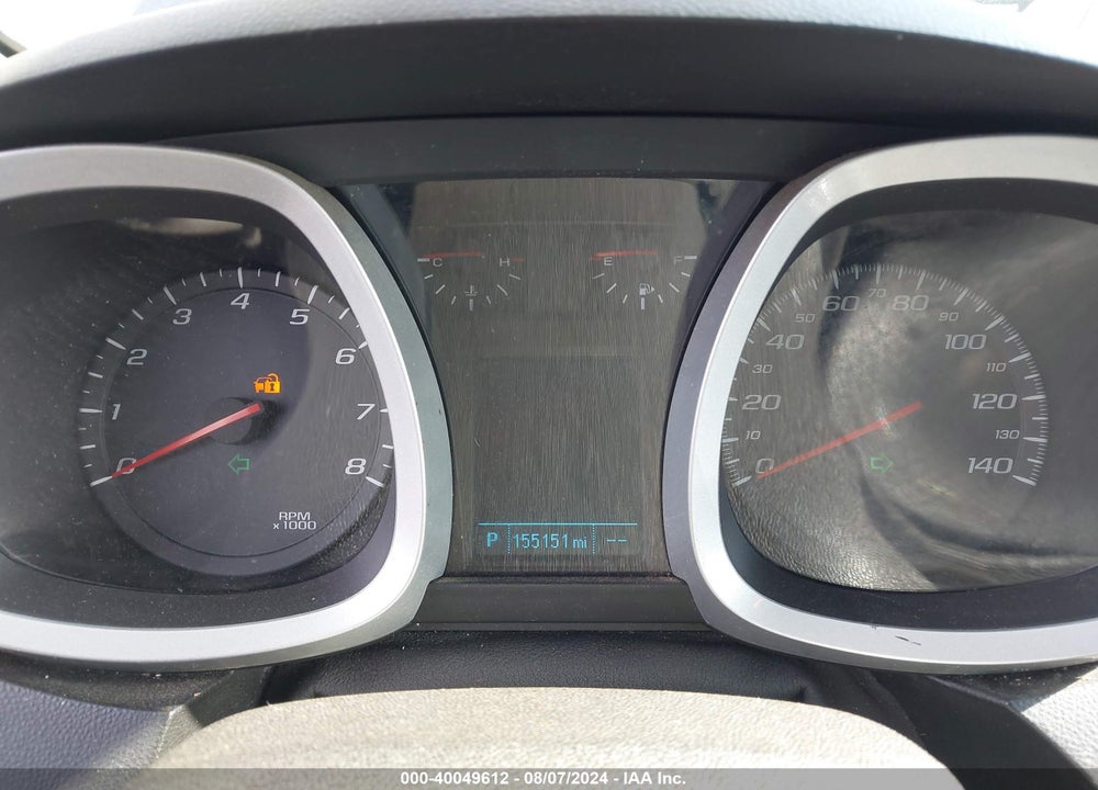 2012 CHEVROLET EQUINOX LS VIN: 2GNALBEKXC1330522