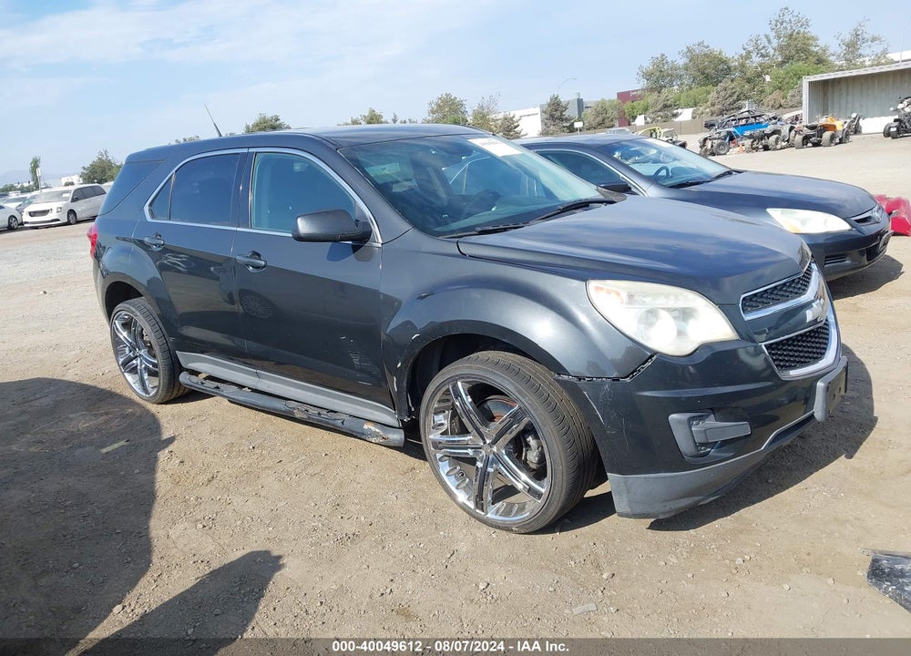 2012 CHEVROLET EQUINOX LS VIN: 2GNALBEKXC1330522