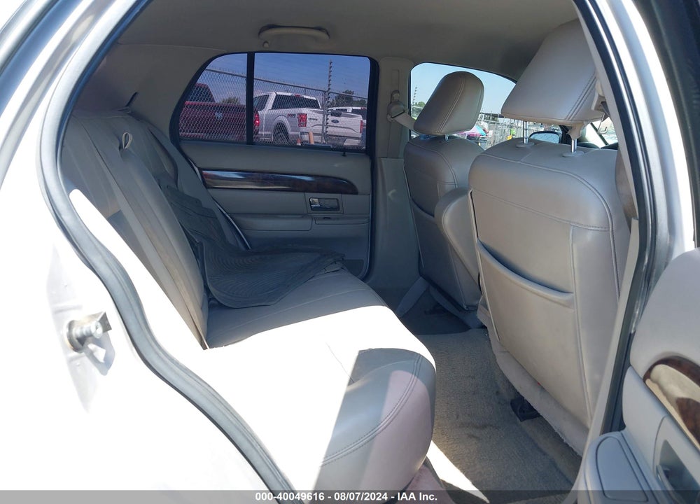 2007 MERCURY GRAND MARQUIS LS VIN: 2MEFM75V97X626250