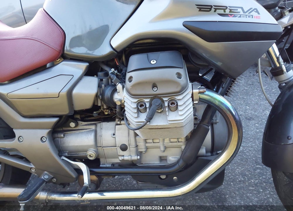 2004 MOTO GUZZI BREVA 750 VIN: ZGULLC0084M114586