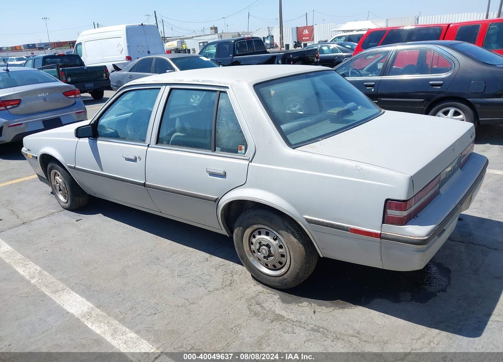 1989 BUICK SKYHAWK VIN: 1G4JS5112KJ419530