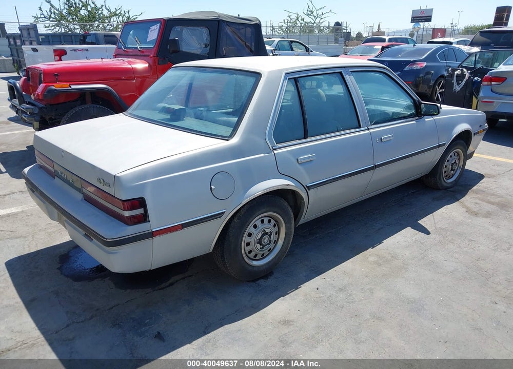 1989 BUICK SKYHAWK VIN: 1G4JS5112KJ419530