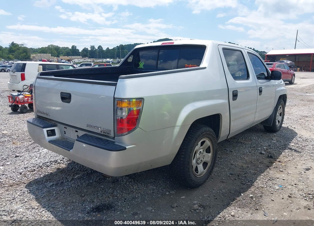 2006 HONDA RIDGELINE RT VIN: 2HJYK16226H538310