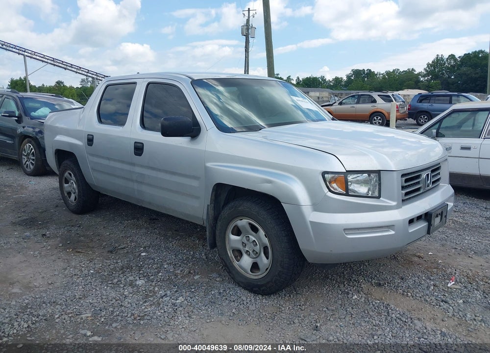 2006 HONDA RIDGELINE RT VIN: 2HJYK16226H538310