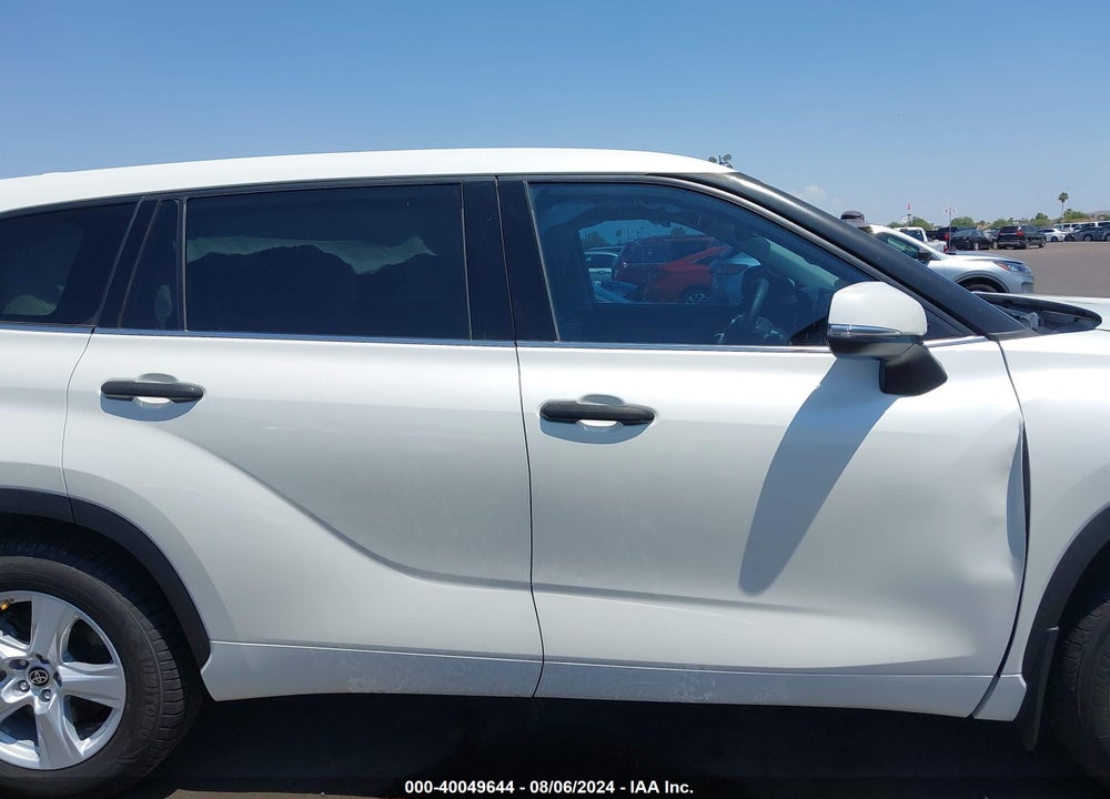 2021 TOYOTA HIGHLANDER LE VIN: 5TDBZRBH2MS538823