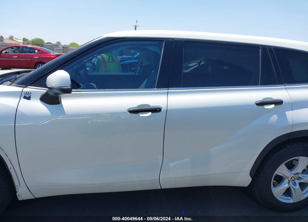 2021 TOYOTA HIGHLANDER LE VIN: 5TDBZRBH2MS538823