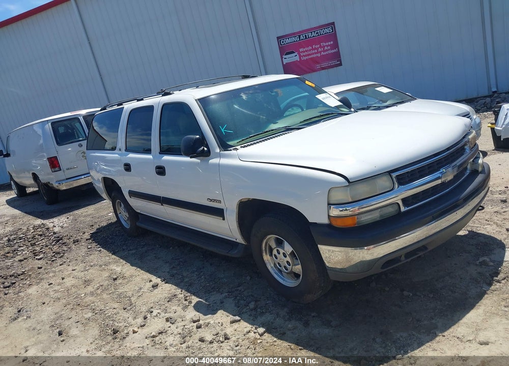 2000 CHEVROLET SUBURBAN 1500 LS VIN: 3GNEC16T1YG225630