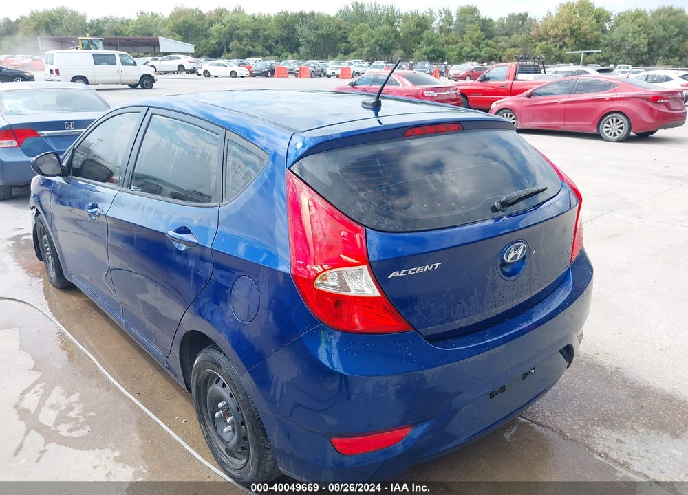 2016 HYUNDAI ACCENT SE VIN: KMHCT5AE5GU257620