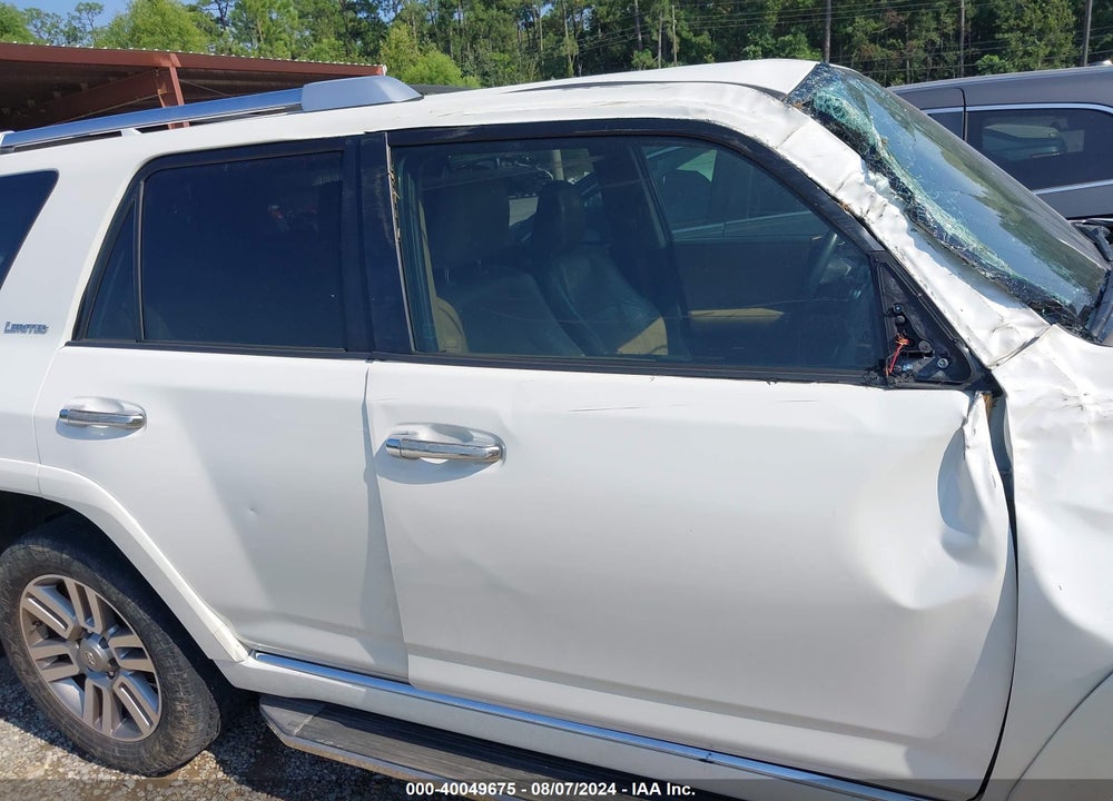 2013 TOYOTA 4RUNNER VIN: JTEZU5JR4D5055545