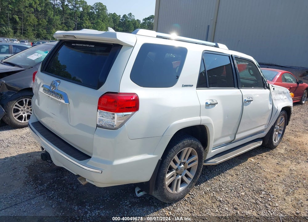 2013 TOYOTA 4RUNNER VIN: JTEZU5JR4D5055545