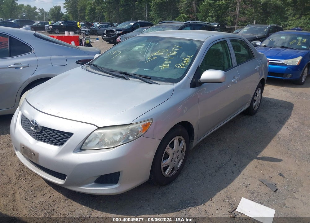 2010 TOYOTA COROLLA LE VIN: 1NXBU4EE7AZ346819