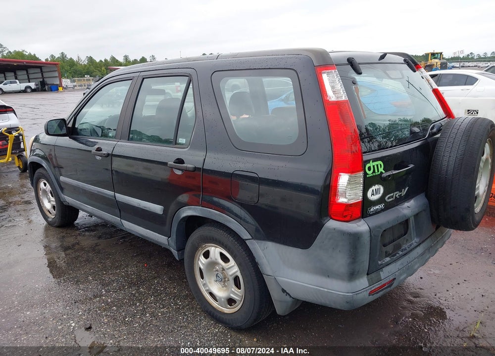 2006 HONDA CR-V LX VIN: SHSRD68576U400526